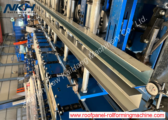 Roofing U40 Sheet Roll Forming Machine for Flashing Cover Roof panel, Cold roll forming mills