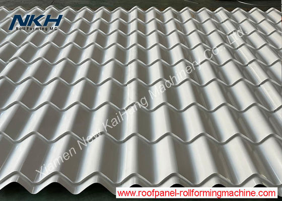 845 Metal Roof Tile Roll Forming Machine with PLC Control