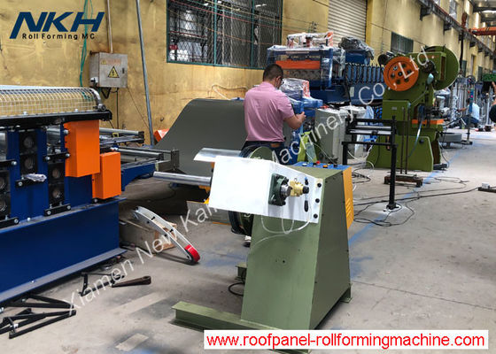Beli Kumparan Baja Ringan Dipotong Memanjang Mesin Punch & Recoiling Line Produksi 1.0x100mm online manufacture