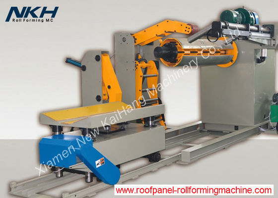 Beli Mesin Potong Baja Untuk Memanjang Kapasitas Berat decoiler hidrolik Dengan Coil Car / Cart online manufacture