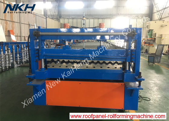 Beli Mesin Pembentuk Atap Spandeck, ukuran populer Malaysia / Indonesia, presisi tinggi untuk kontrol panjang online manufacture