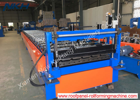 Beli Atap roll membentuk mc populer di Indonesia, lembar pra-dicat, 0.42mm, atap baja roll membentuk mesin online manufacture