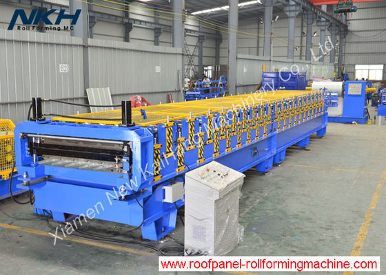 Beli Logam atap baja Mesin Roll Forming, Double Deck Mesin Roll Forming online manufacture