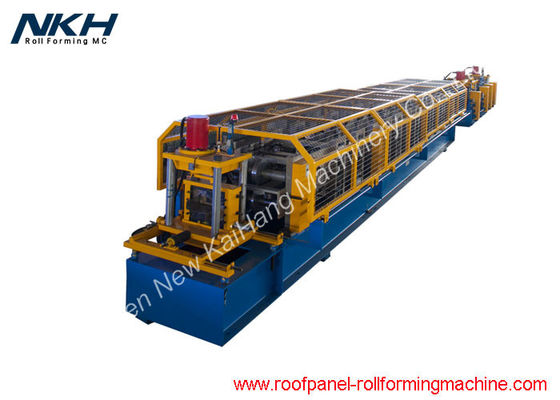 Beli Z Purlin Mesin Roll Forming Pra Punching / Post Cutting Baja Mesin Roll Forming online manufacture