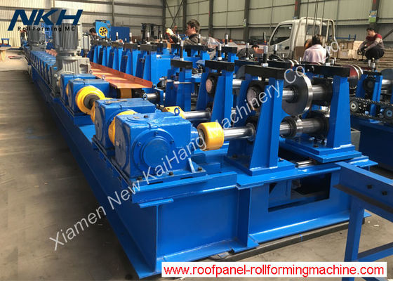 Beli Bingkai Baja Berat Roll Forming Machine Ketebalan 5mm Dengan Gearbox online manufacture
