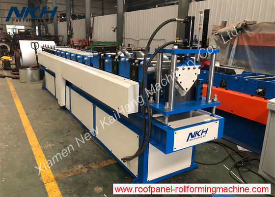 Beli Mesin Ridge Cap Roll Berkecepatan Tinggi Mantan PPGI Steel Color Coated Flashing Machine online manufacture
