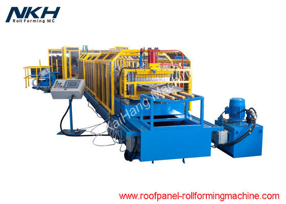 Beli Profesional atap logam Ridge Cap Mesin Roll Forming / Step Flashing Machine online manufacture