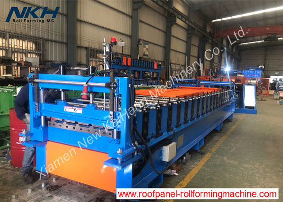 Mesin roll forming, mesin panel, Trimdeck 760, Panel atap, di gedung