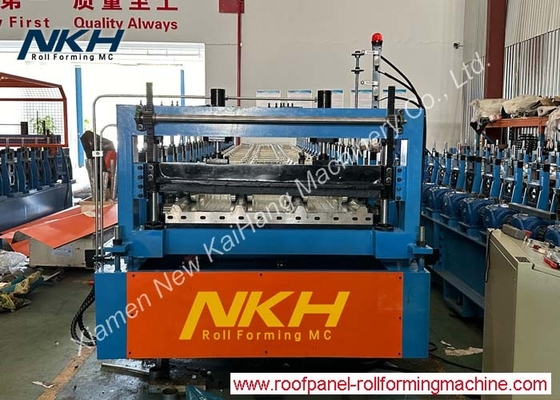 YX38-333-1000 Roof Panel Roll Forming Machine dengan Stacking Machine Metal Roll Forming Machine Tingkatkan atap Anda dengan kinerja tinggi kami