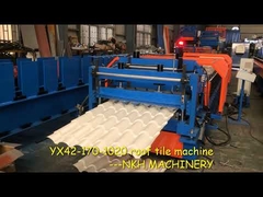 YX42-170-1020 atap ubin roll forming line