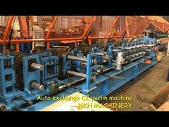 Auto quick exchange C/Z purlin machine