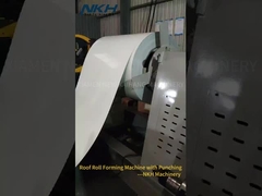 Mesin pembentuk gulungan atap dengan perforasi on-line