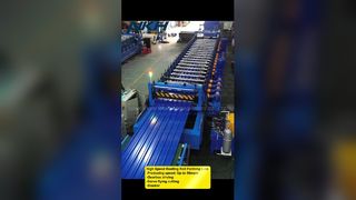 Mesin Roll Forming Atap Berkecepatan Tinggi 50m/mnt