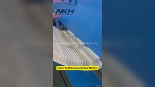 Mesin Melengkung Crimping Otomatis untuk Atap
