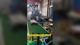 Mesin Forming Roll Dual Layer dengan Robot Palletizing Shutter Door & Panel Corrugated