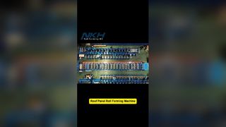 Mesin roll forming panel atap Memproduksi Lembaran Atap Secara Massal untuk Pabrik & Tempat dengan Roll Otomatis